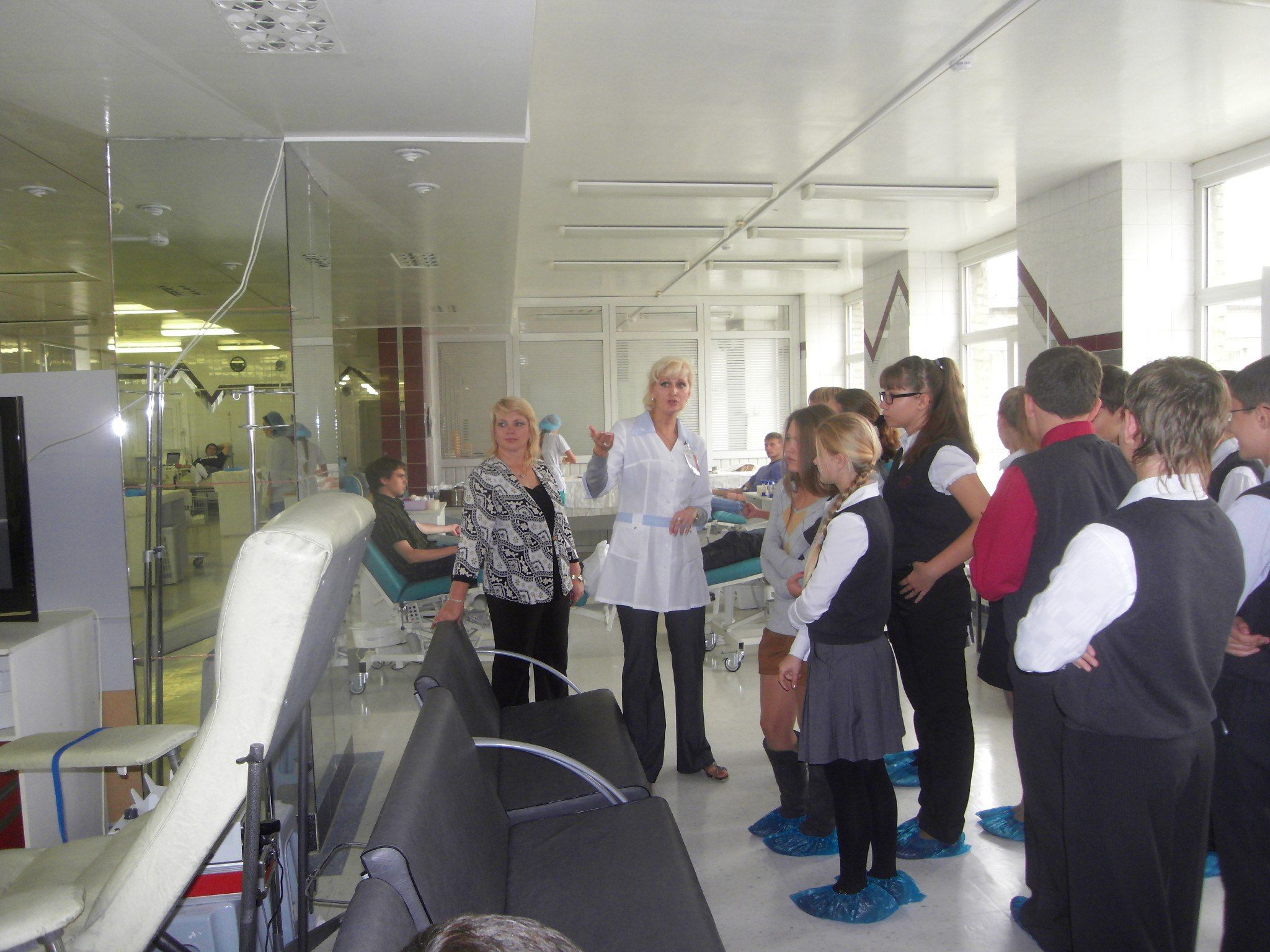 В Новосибирском центре крови прошли «Уроки донорства»